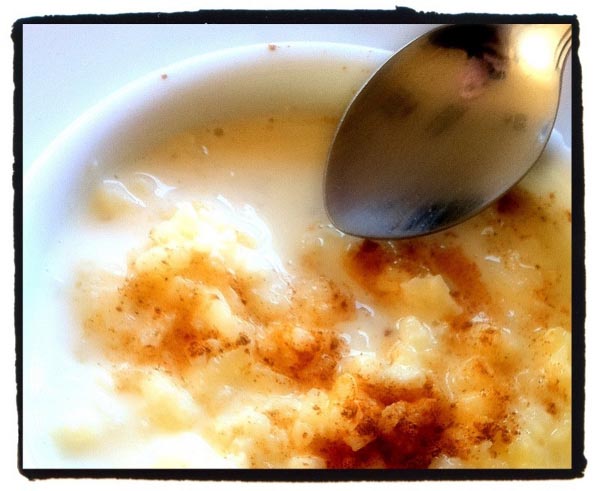 Arroz con Leche con Leche de Arroz