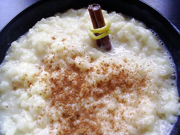 Arroz con Leche con Leche de Soja