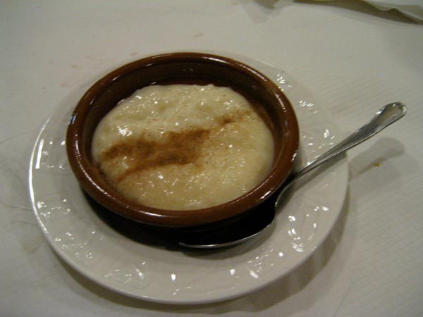 Arroz con Leche sin Azucar